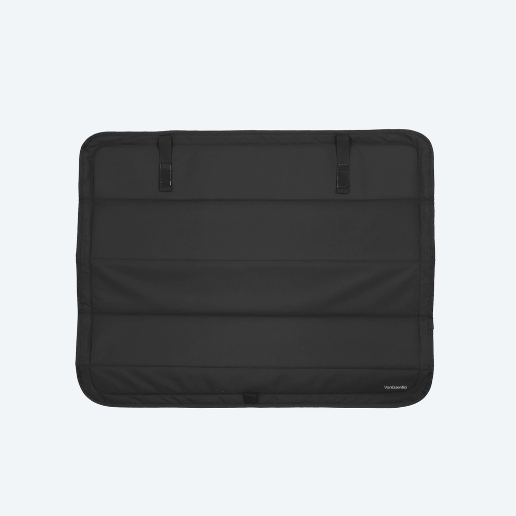 VanEssential Ford Transit Stealth Middle Window Cover (Factory Plastic Trim) - Out There Vans, LLC