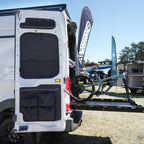 VanEssential Ford Transit Stealth Rear Door Window Covers (Pair) - Out There Vans, LLC