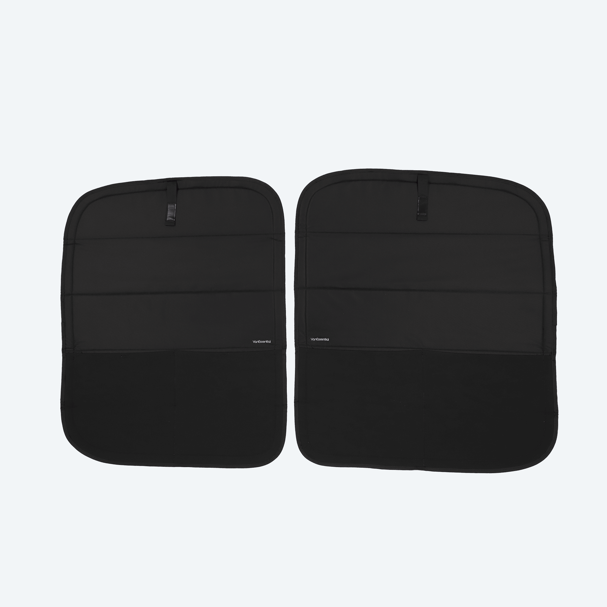 VanEssential Ford Transit Stealth Rear Door Window Covers (Pair) - Out There Vans, LLC
