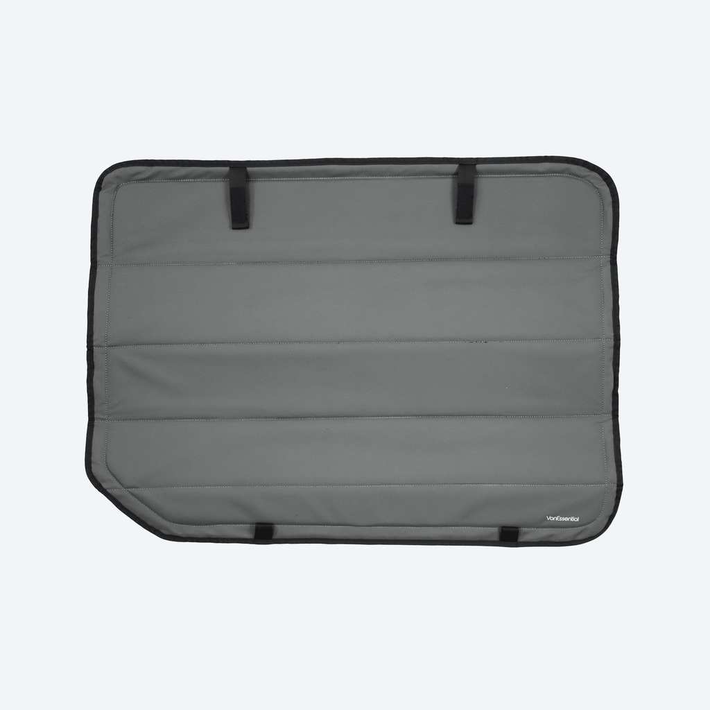 VanEssential Ford Transit Stealth Rear Qtr Window Cover (Factory Plastic Trim) - Out There Vans, LLC