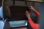 VanEssential Ford Transit Stealth Sliding Door Window Cover - Out There Vans, LLC