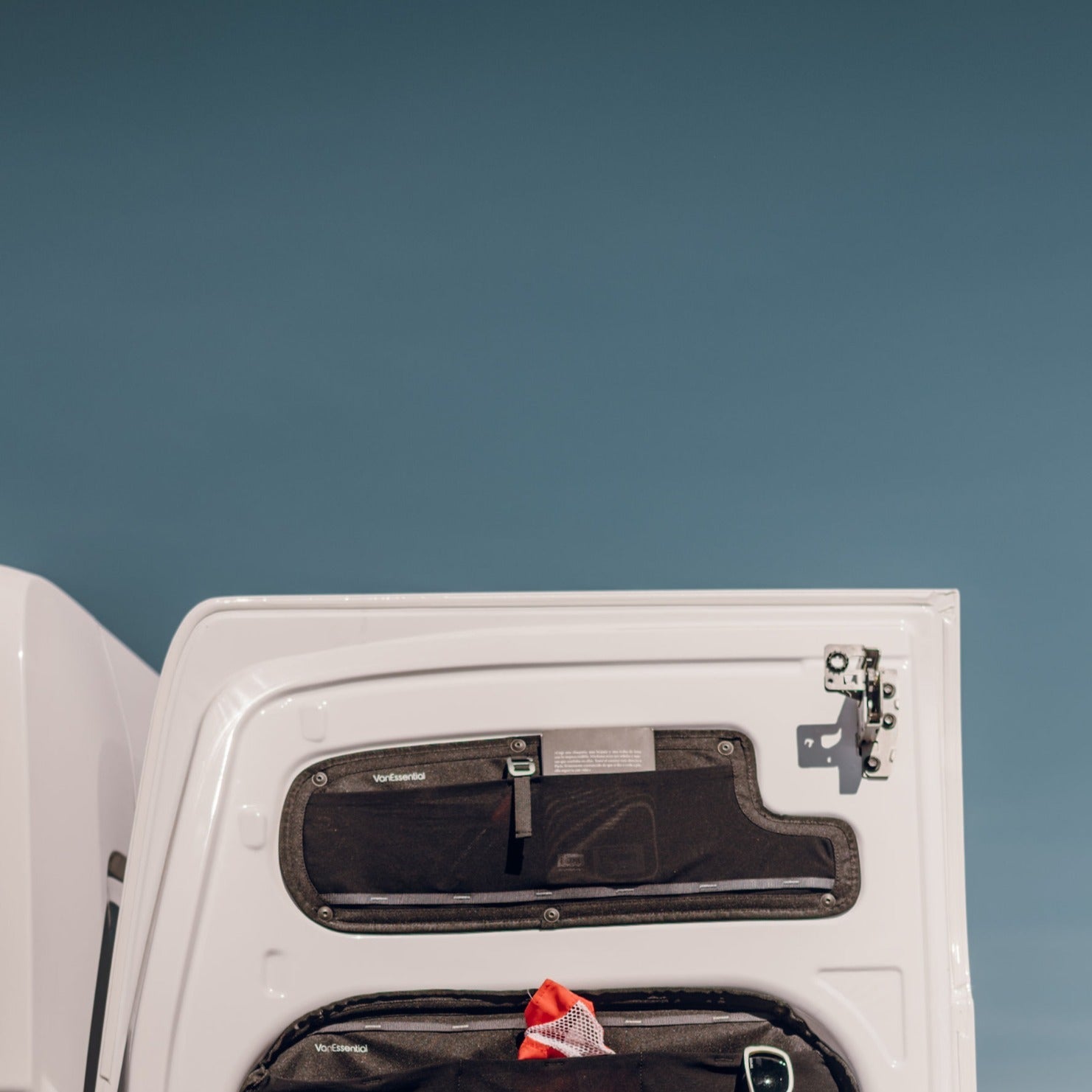 VanEssential Ford Transit Upper Rear Door Storage Panels (Pair) - Out There Vans, LLC