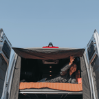 VanEssential Mercedes Sprinter Bug Screen - Rear Door - Out There Vans, LLC