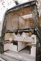 VanEssential Mercedes Sprinter Bug Screen - Rear Door - Out There Vans, LLC