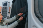 VanEssential Mercedes Sprinter Bug Screen - Rear Door - Out There Vans, LLC