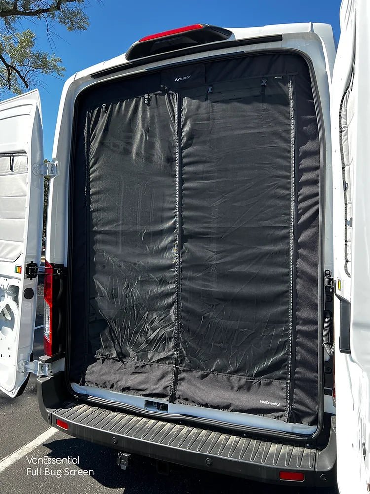 VanEssential Mercedes Sprinter Bug Screen - Rear Door - Out There Vans