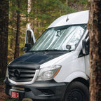 VanEssential Mercedes Sprinter Front Windshield Cover - Out There Vans, LLC