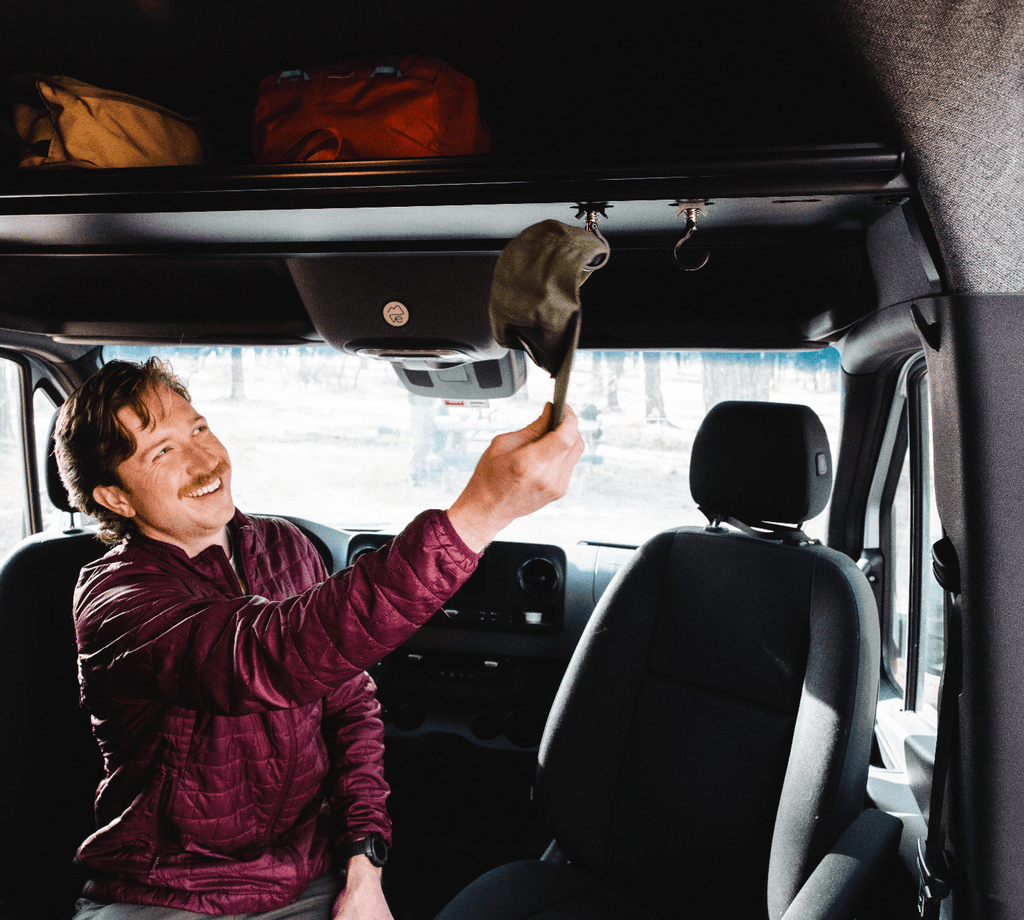 VanEssential Mercedes Sprinter Headliner Shelf - Out There Vans, LLC