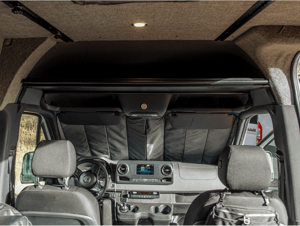 VanEssential Mercedes Sprinter Headliner Shelf - Out There Vans, LLC