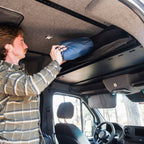 VanEssential Mercedes Sprinter Headliner Shelf Cover - Out There Vans, LLC