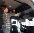 VanEssential Mercedes Sprinter Headliner Shelf Cover - Out There Vans, LLC