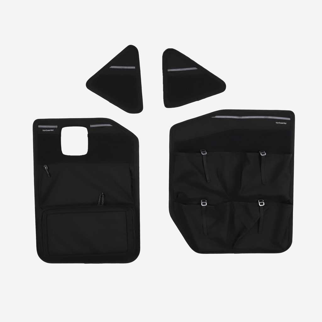 VanEssential Mercedes Sprinter Lower Rear Door Storage Panels (Pair) - Out There Vans, LLC