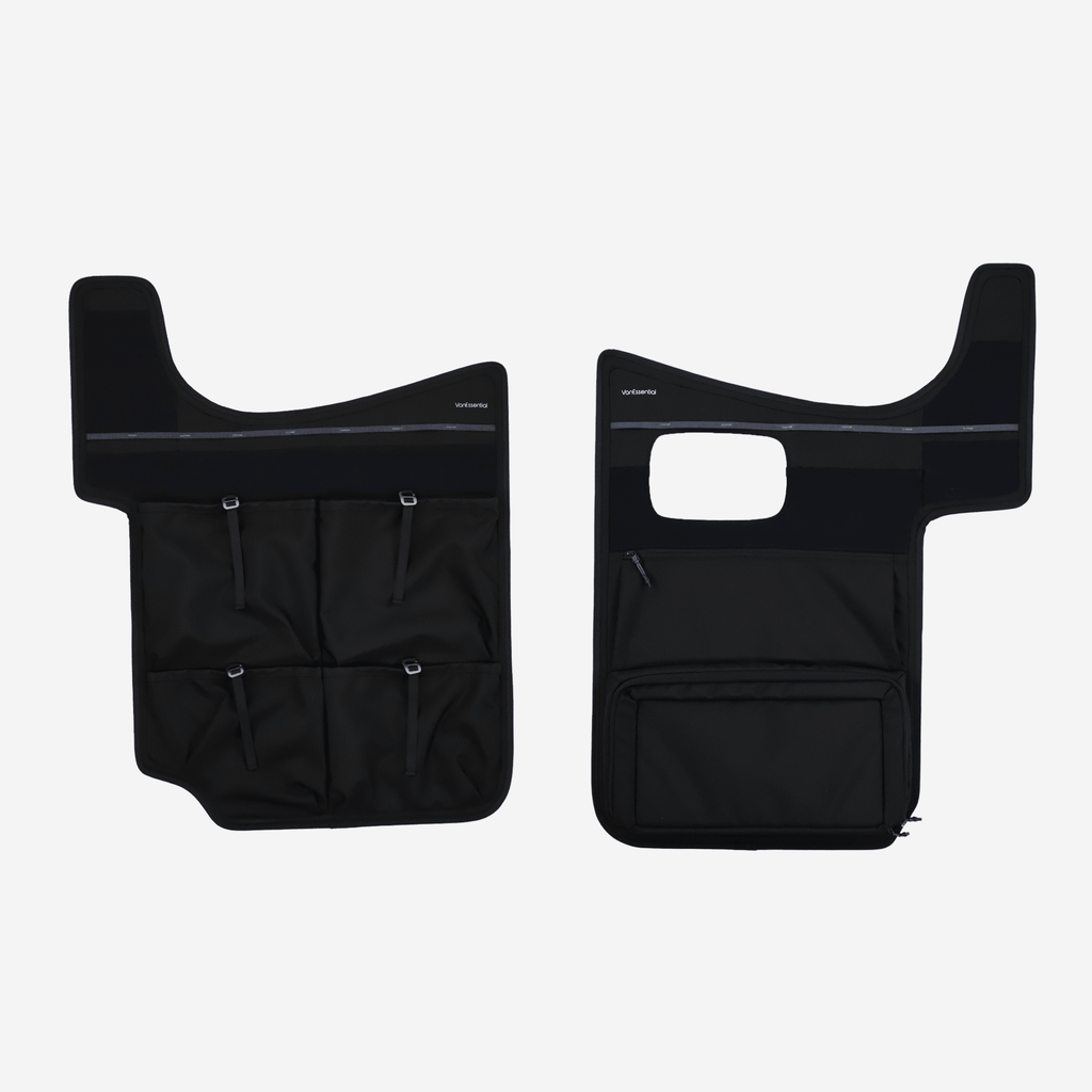 VanEssential Mercedes Sprinter Lower Rear Door Storage Panels (Pair) - Out There Vans, LLC