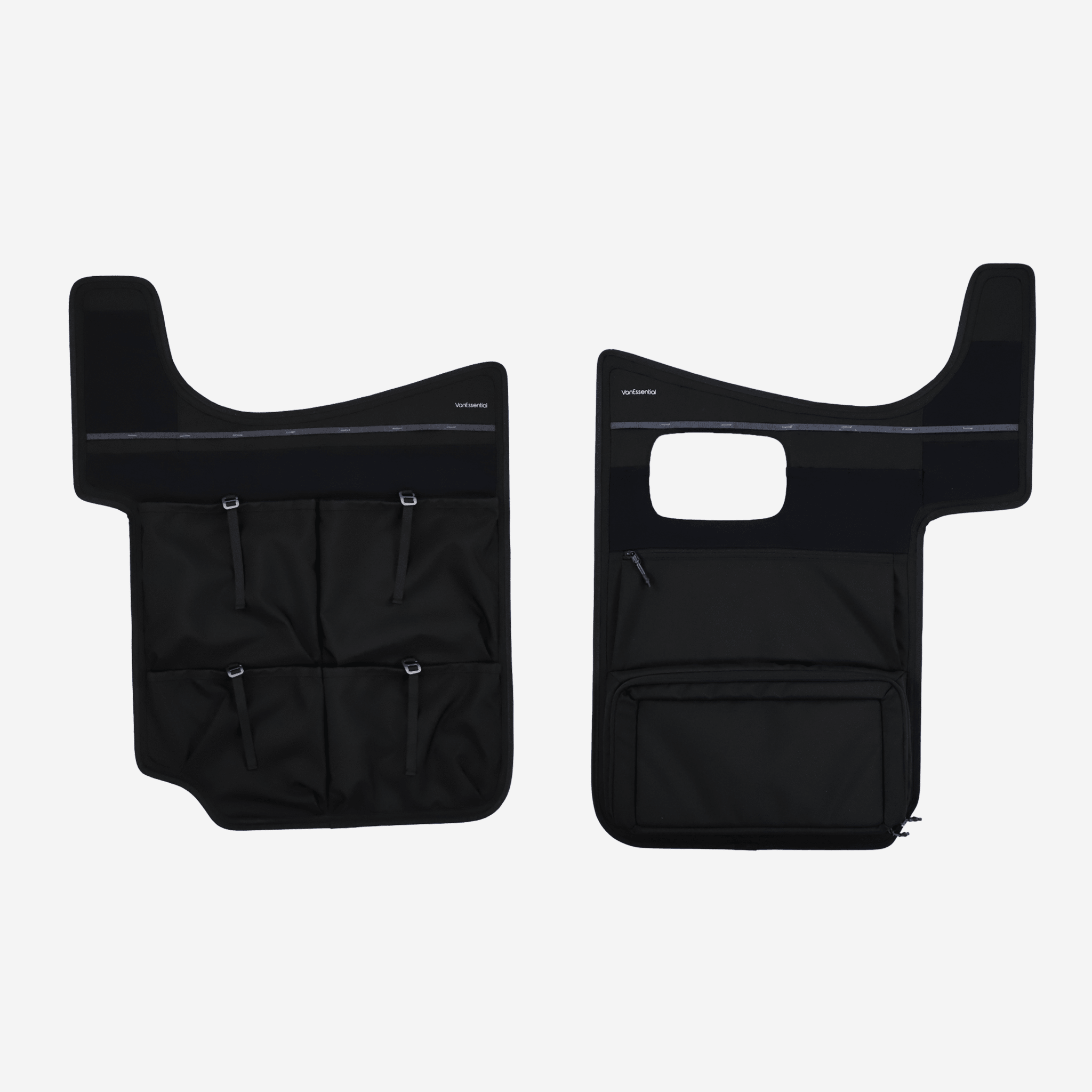 VanEssential Mercedes Sprinter Lower Rear Door Storage Panels (Pair) - Out There Vans, LLC