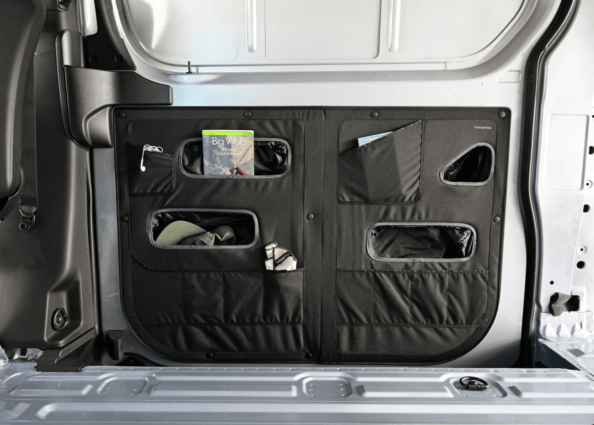 VanEssential Sliding Door Storage Panels | Sprinter, Transit, ProMaster ...