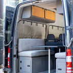 VanEssential Mercedes Sprinter Passenger Van Rear QTR Window Cover - Out There Vans, LLC