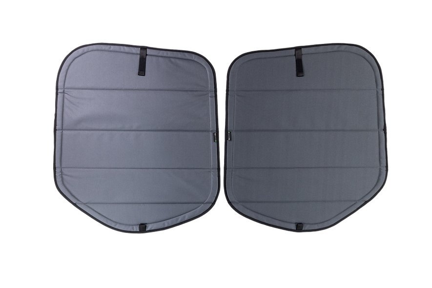 VanEssential Mercedes Sprinter Rear Door Window Covers (Pair) - Out There Vans, LLC