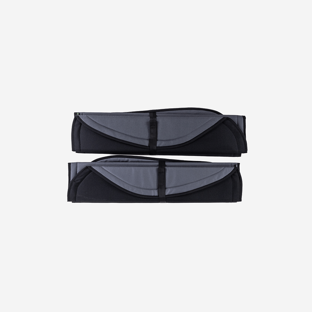 VanEssential Mercedes Sprinter Rear Door Window Covers (Pair) - Out There Vans, LLC