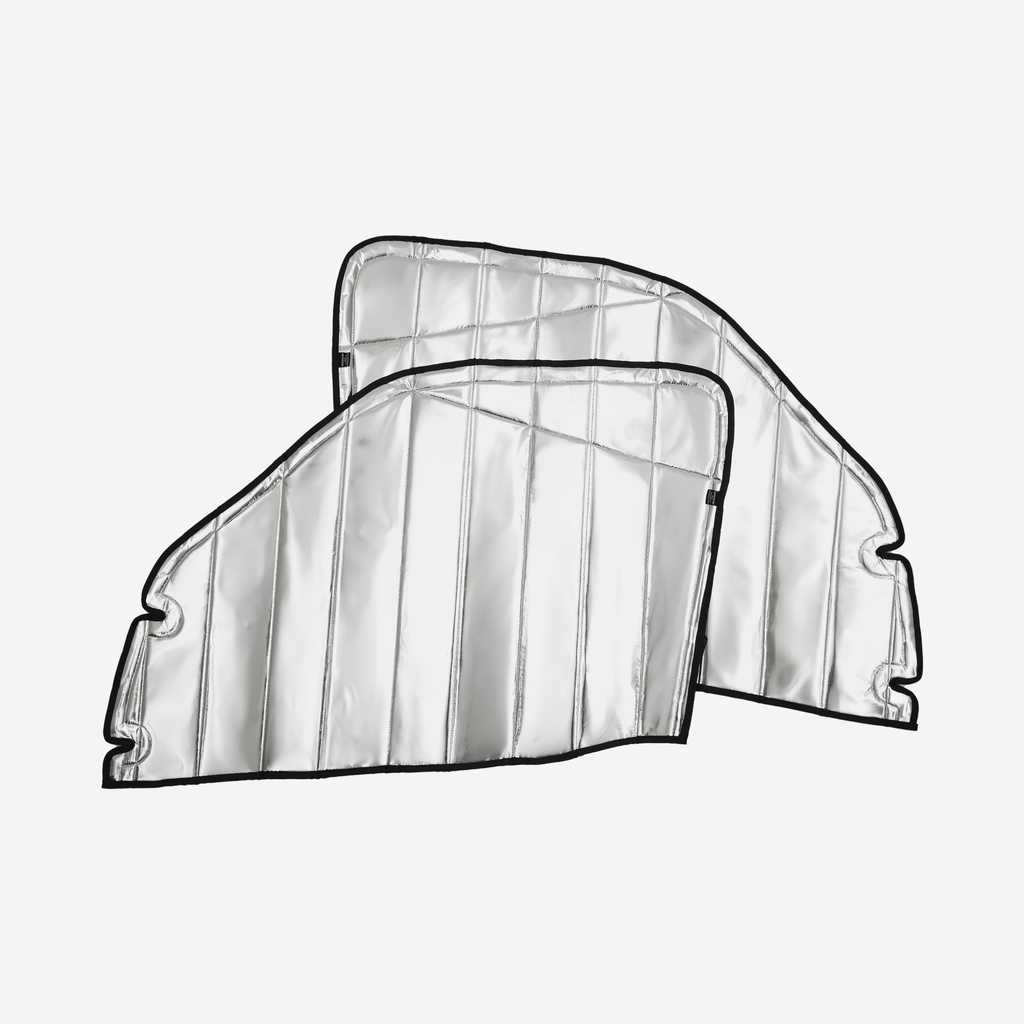 VanEssential Mercedes Sprinter Reflective Front Door Window Cover (Pair) - Out There Vans, LLC