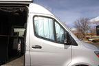 VanEssential Mercedes Sprinter Reflective Front Door Window Cover (Pair) - Out There Vans, LLC