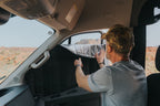 VanEssential Mercedes Sprinter Reflective Front Door Window Cover (Pair) - Out There Vans, LLC