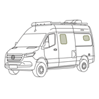 VanEssential Mercedes Sprinter Revel Van Window Pillow Inserts (3 Pieces) - Out There Vans, LLC