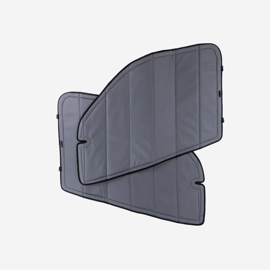 VanEssential Mercedes Sprinter Stealth Front Door Window Covers (Pair) - Out There Vans, LLC