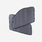 VanEssential Mercedes Sprinter Stealth Front Door Window Covers (Pair) - Out There Vans, LLC