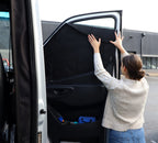 VanEssential Mercedes Sprinter Stealth Front Door Window Covers (Pair) - Out There Vans, LLC