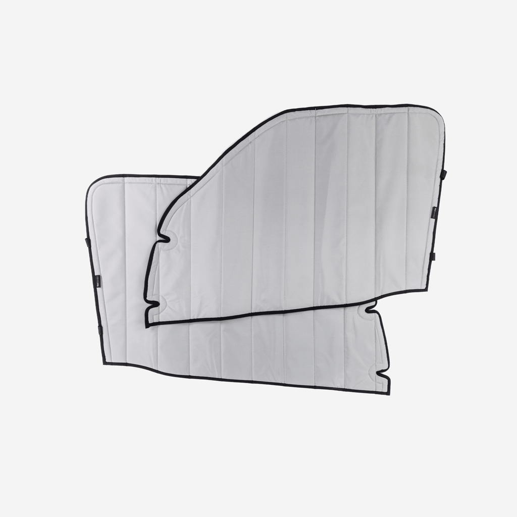 VanEssential Mercedes Sprinter Stealth Front Door Window Covers (Pair) - Out There Vans, LLC