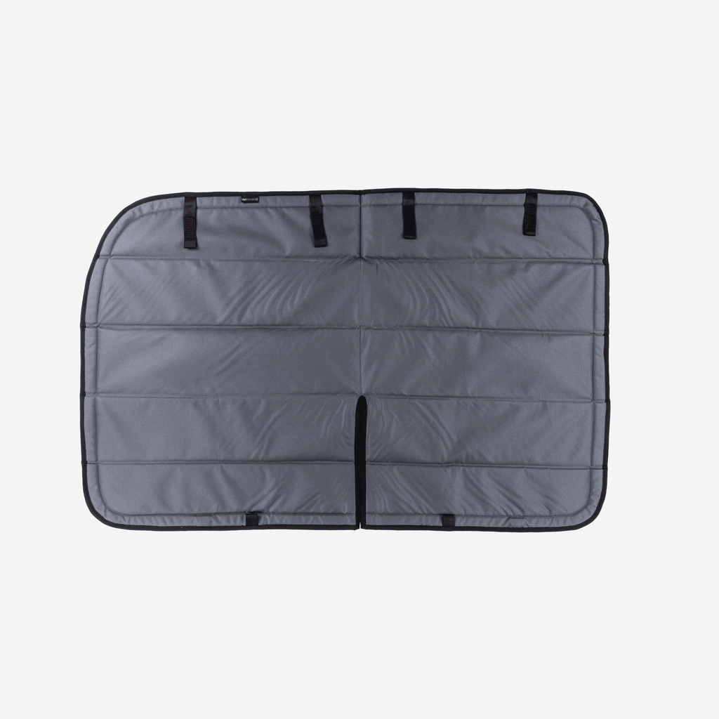 VanEssential Mercedes Sprinter Stealth Passenger Van Rear Qtr Window Covers - Out There Vans, LLC