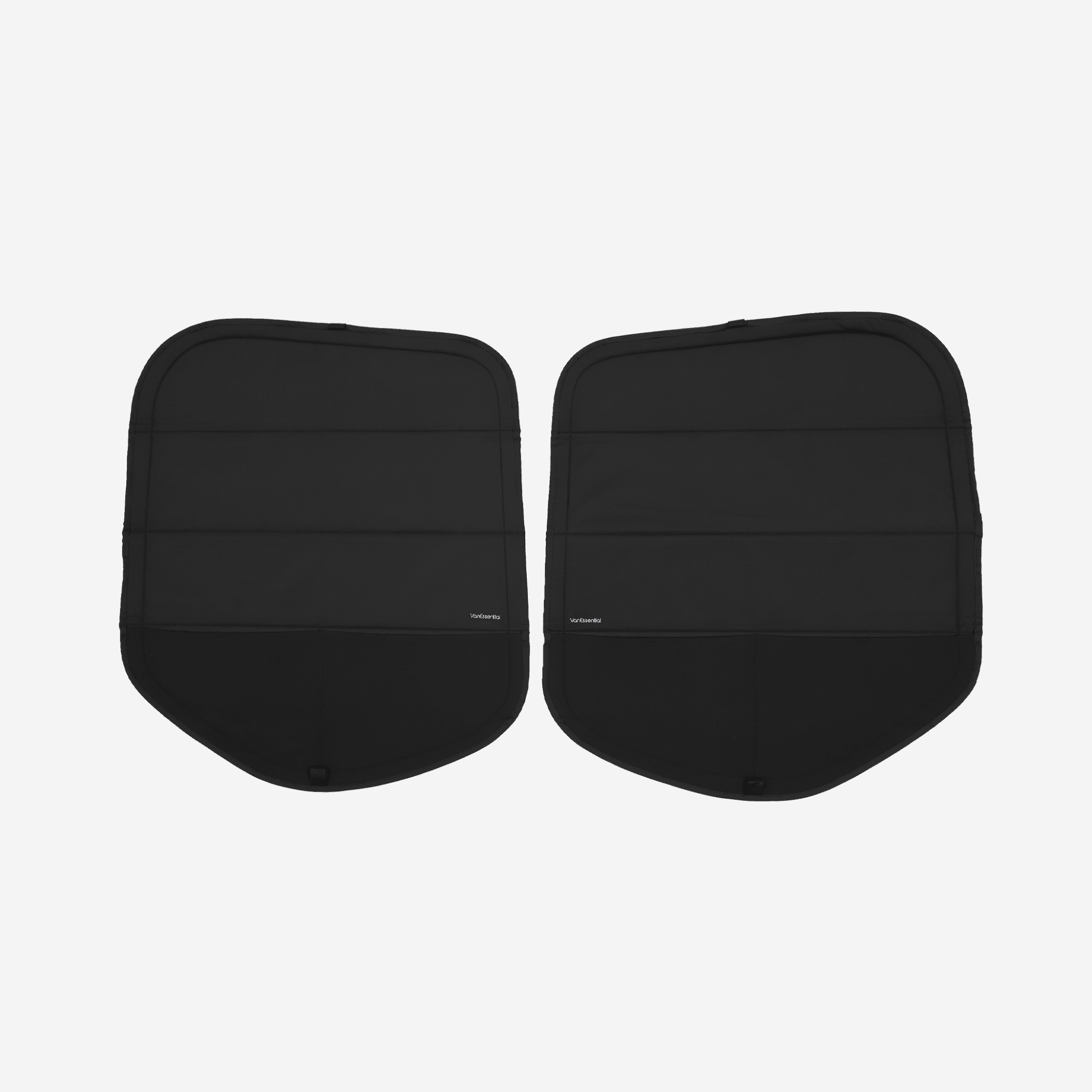 VanEssential Mercedes Sprinter Stealth Rear Door Window Covers (Pair) - Out There Vans, LLC