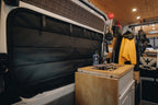 VanEssential Mercedes Sprinter Stealth Sliding Door Window Cover - Out There Vans, LLC