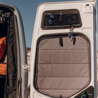 VanEssential Mercedes Sprinter Upper Rear Door Storage Panels (Pair) - Out There Vans, LLC