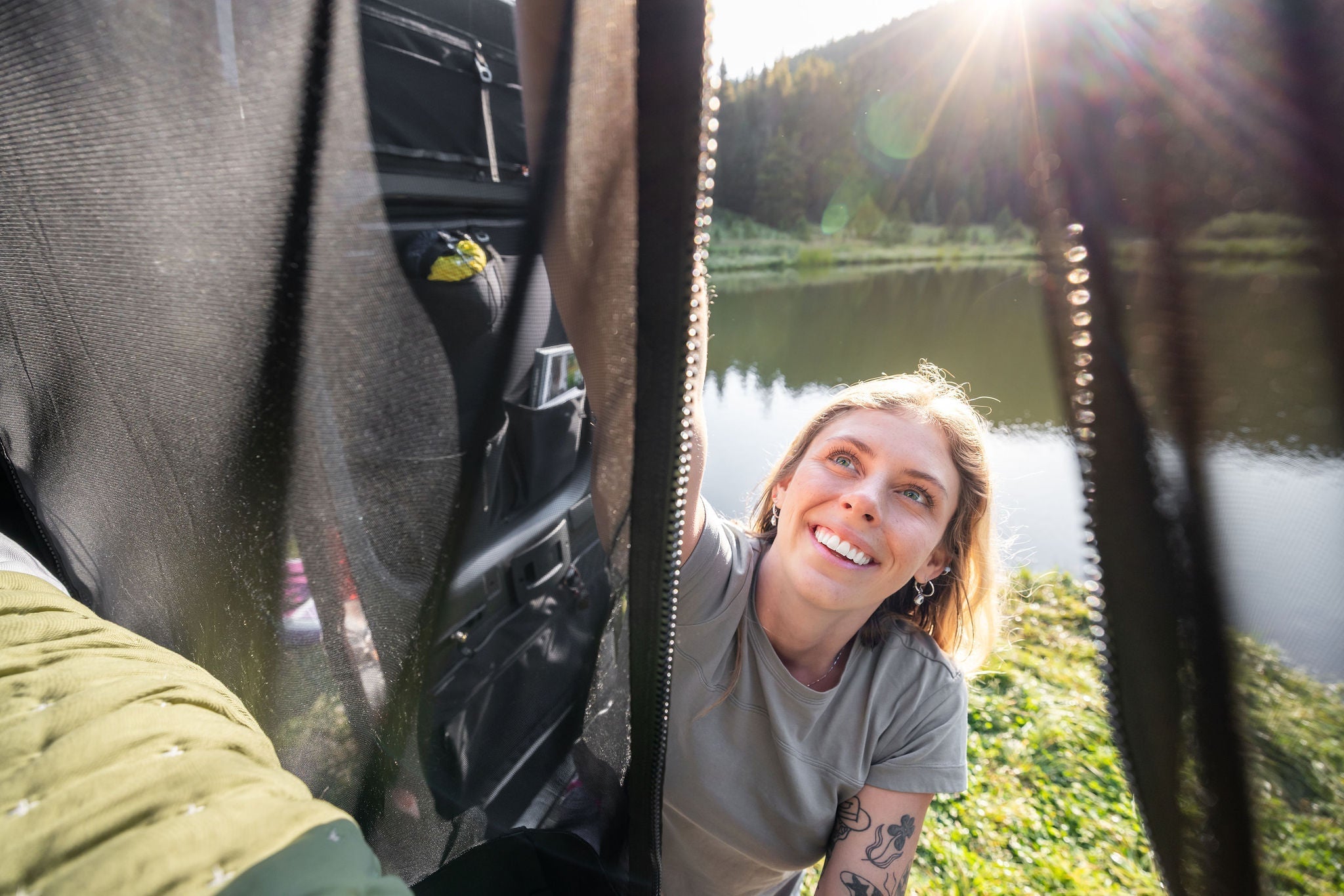 VanEssential RAM ProMaster Bug Screen - Rear Door - Out There Vans, LLC