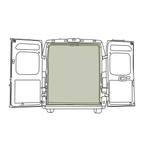 VanEssential RAM ProMaster Bug Screen - Rear Door - Out There Vans, LLC