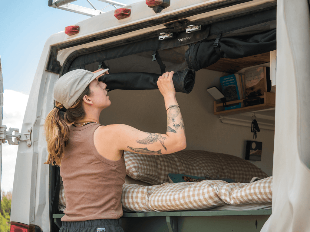 VanEssential RAM ProMaster Bug Screen - Rear Door - Out There Vans, LLC