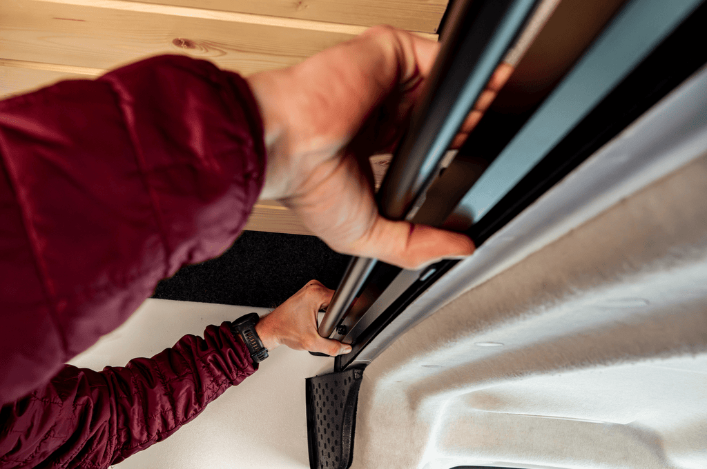 VanEssential RAM ProMaster Curtain Rail - Out There Vans, LLC