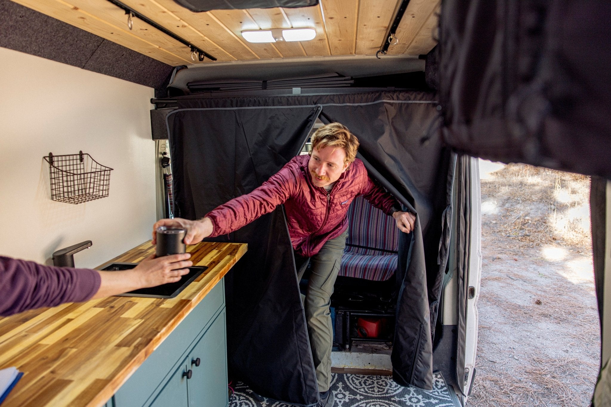 VanEssential RAM ProMaster Curtain Rail - Out There Vans, LLC