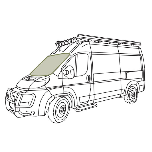 VanEssential Ram ProMaster Front Windshield Cover - Out There Vans, LLC