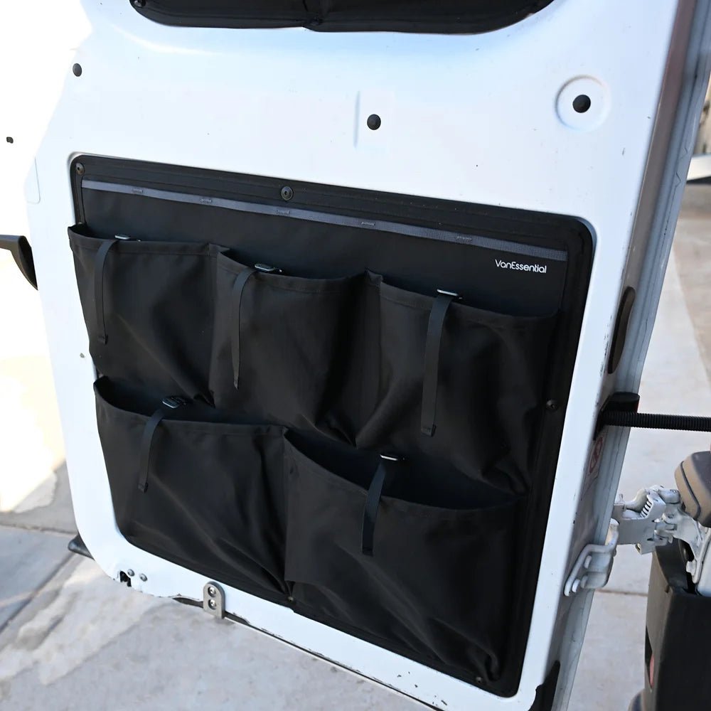 VanEssential RAM ProMaster Lower Rear Door Storage Panels (Pair) - Out There Vans