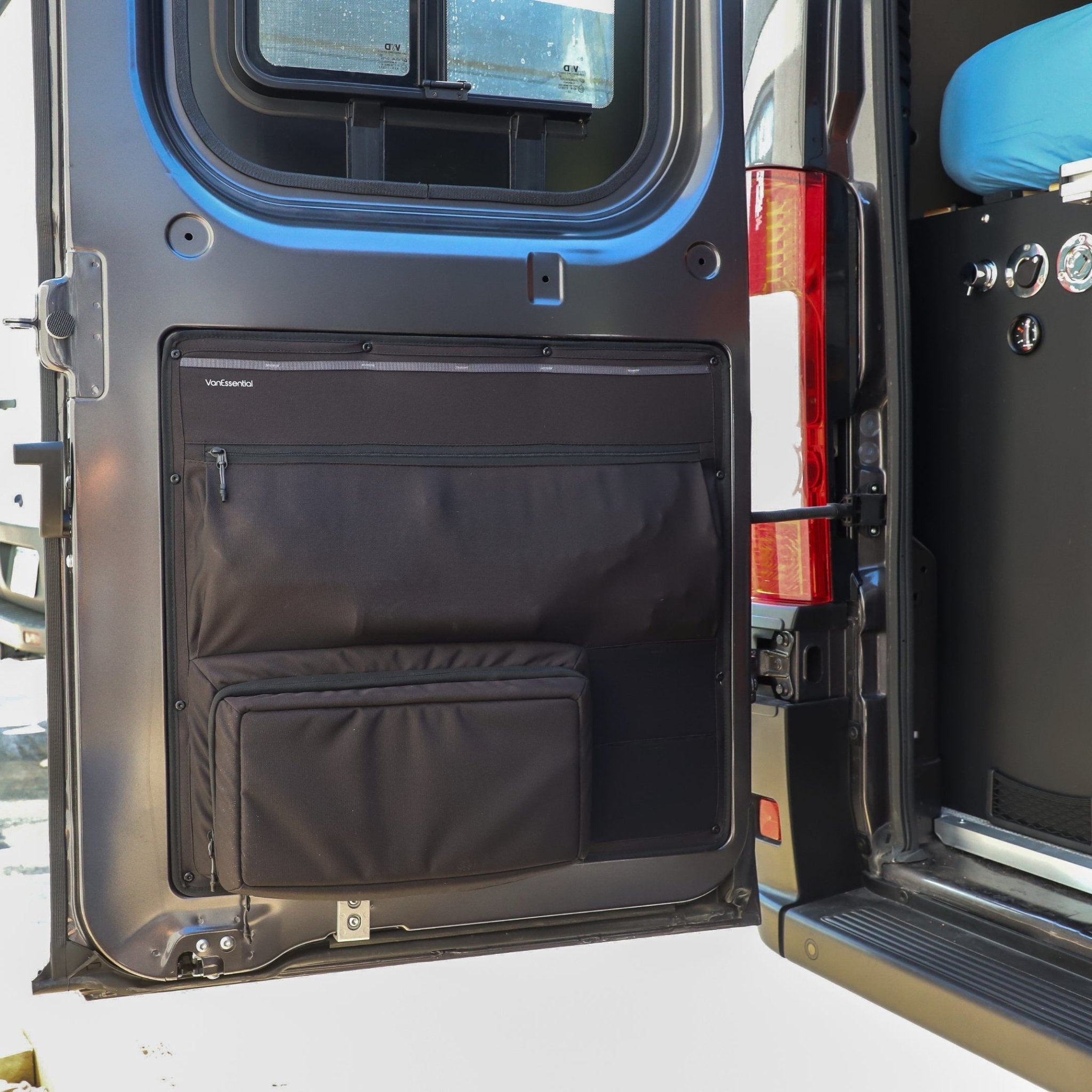 VanEssential RAM ProMaster Lower Rear Door Storage Panels (Pair) - Out There Vans, LLC