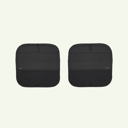 VanEssential Ram ProMaster Rear Door Window Covers (Pair) - Out There Vans, LLC