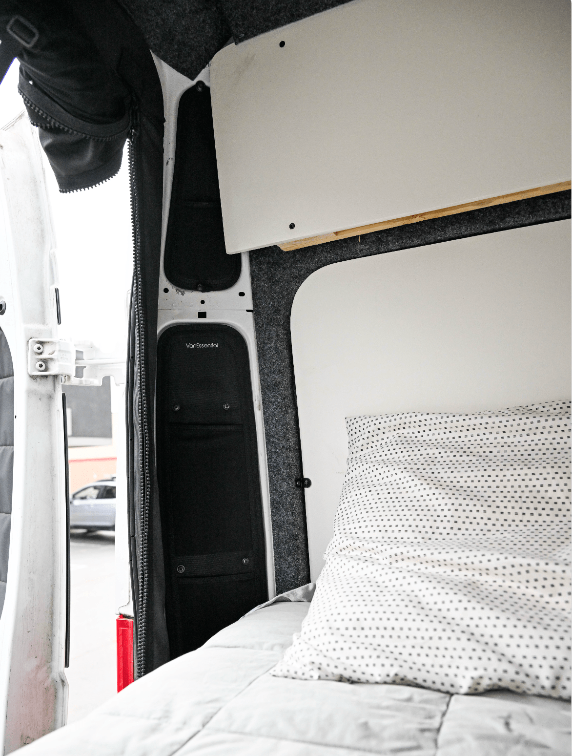VanEssential RAM ProMaster Rear Pillar Finishing Panels - Out There Vans, LLC