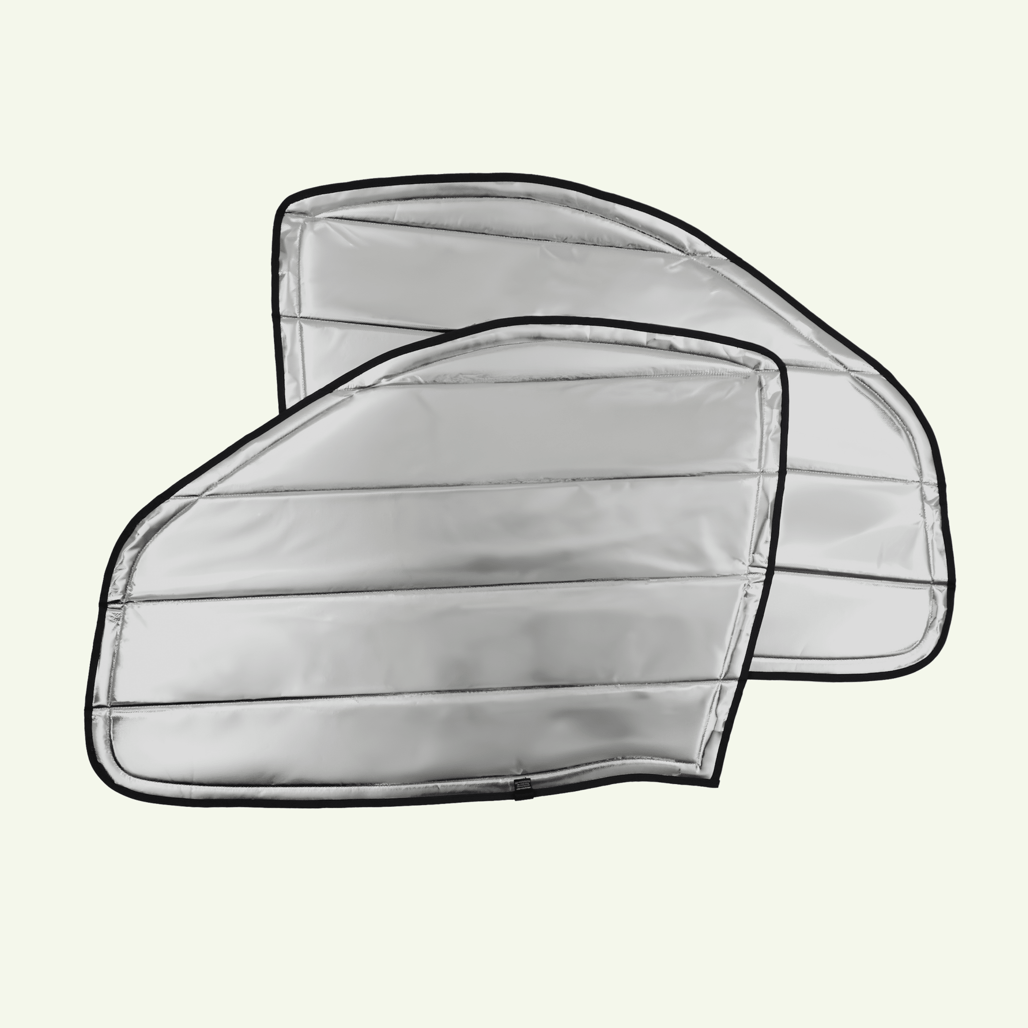 VanEssential RAM ProMaster Reflective Front Door Window Covers (Pair) - Out There Vans, LLC