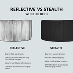VanEssential RAM ProMaster Stealth Front Windshield Cover - Out There Vans, LLC