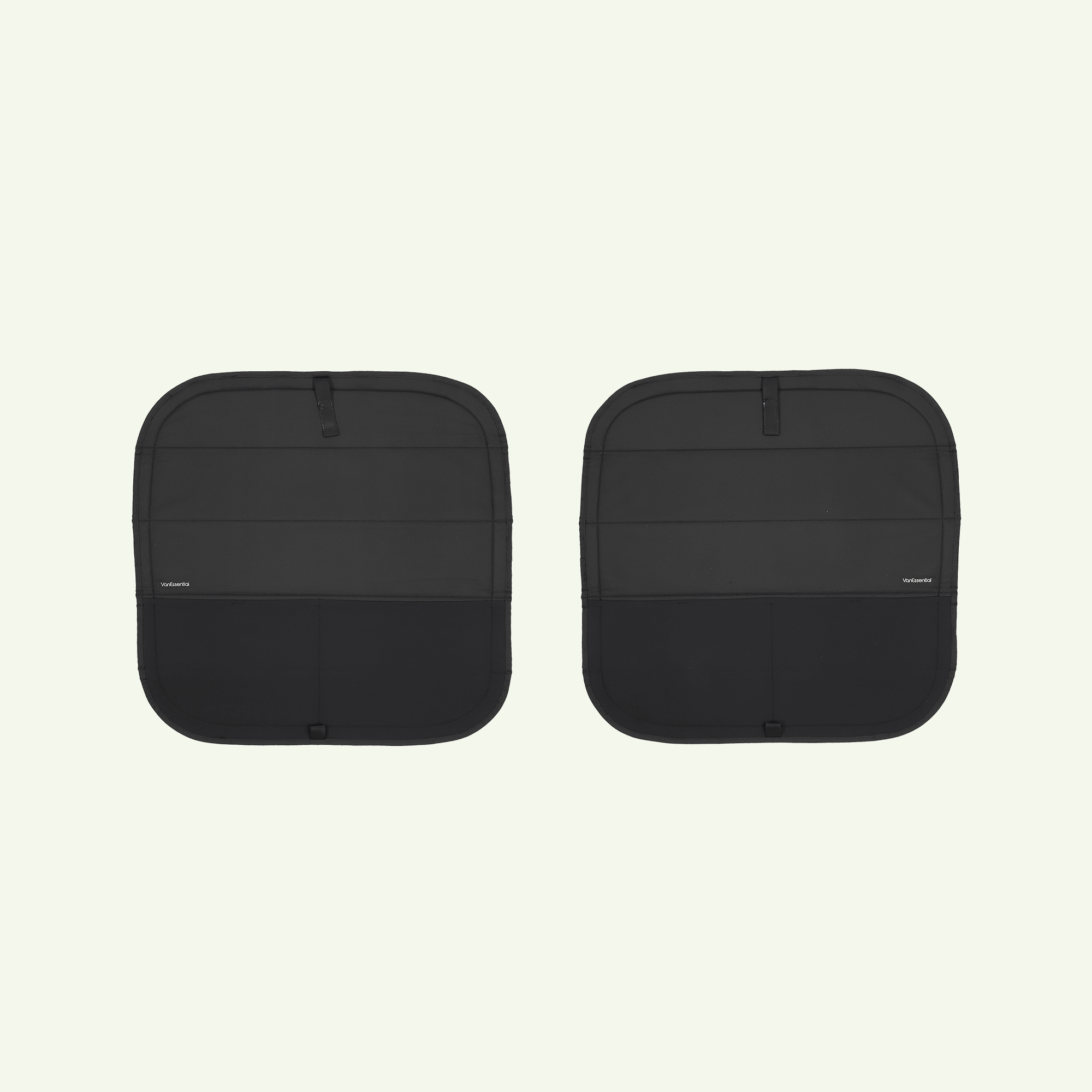 VanEssential RAM ProMaster Stealth Rear Door Window Covers (Pair) - Out There Vans, LLC