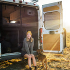 VanEssential RAM ProMaster Stealth Rear Door Window Covers (Pair) - Out There Vans, LLC