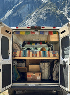 VanEssential RAM ProMaster Stealth Rear Door Window Covers (Pair) - Out There Vans, LLC