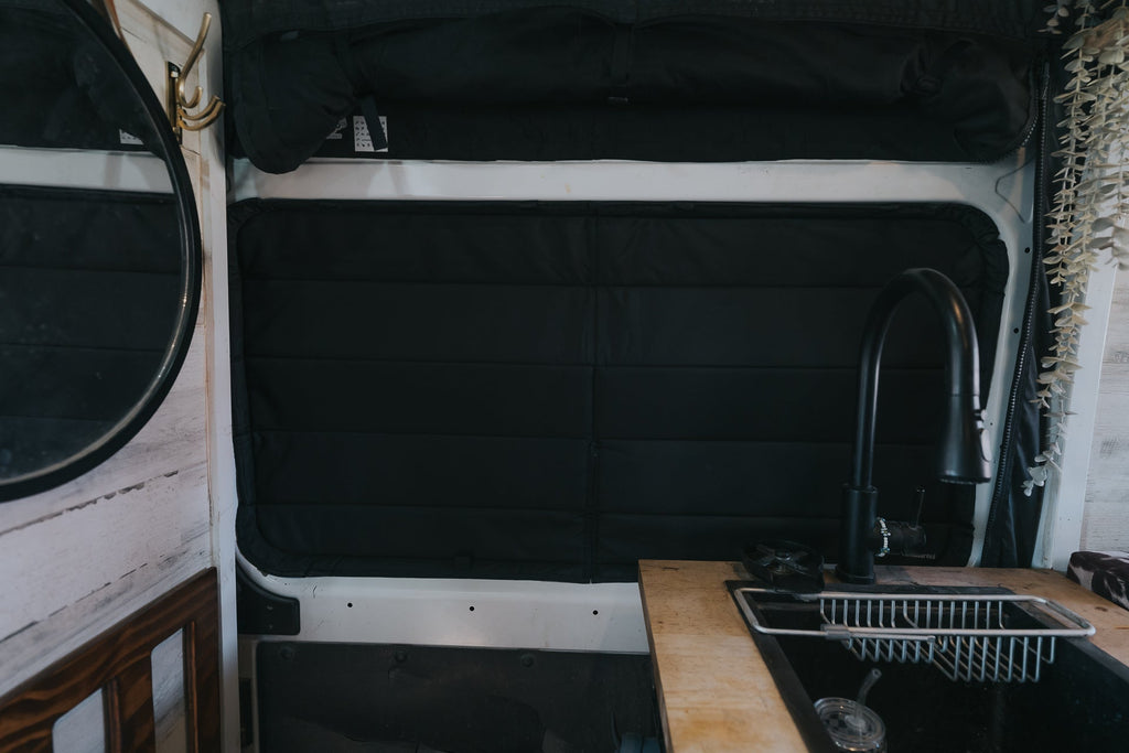 VanEssential RAM ProMaster Stealth Sliding Door Window Cover - Out There Vans, LLC